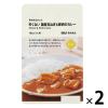 「無印良品 素材を生かした 辛くない 国産玉ねぎと豚肉のカレー 180g（1人前） 1セット（2袋） 良品計画」の商品サムネイル画像1枚目