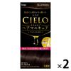 「CIELO（シエロ）オイルインヘアマニキュア ダークブラウン 1セット（2個） 白髪染め hoyu（ホーユー）」の商品サムネイル画像1枚目
