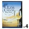「父の日 ギフト チリ ロスカロス BIB　白ワイン　辛口 3L 4個　南アルプスワインアンドビバレッジ」の商品サムネイル画像1枚目