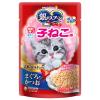 「銀のスプーン 子ねこ用 まぐろ・かつお 60g 32袋 キャットフード ウェット パウチ」の商品サムネイル画像2枚目