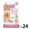 「ミャウミャウ クリーミー 甘えび風味 40g 24袋 キャットフード 猫用 ウェット パウチ」の商品サムネイル画像1枚目