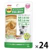 「ミャウミャウ クリーミー 本枯れ節風味 40g 24袋 キャットフード 猫用 ウェット パウチ」の商品サムネイル画像1枚目