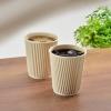 「未晒バンブーペーパー 断熱タフカップ 235ml 1セット（6個入×2袋） SD-143 ストリックスデザイン」の商品サムネイル画像3枚目