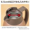 「ステンレスポット 1.5L マットブラック SH-HC15-BM 1個 卓上・テーブルポット 保冷保温 ZOJIRUSHI（象印）」の商品サムネイル画像3枚目