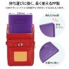 「プラス Z式ファイル 年組氏名 スクール パンチレスファイル A4 パープル 79762 1冊」の商品サムネイル画像4枚目