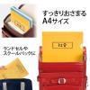 「プラス ファイル 年組氏名 スクール クリアホルダー A4 オレンジ 79734 1パック（10枚）」の商品サムネイル画像5枚目