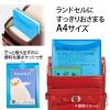 「プラス ファイル 年組氏名 スクール れんらく袋 A4 フタ・マチ付 ネイビー 79741 1冊」の商品サムネイル画像5枚目