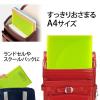 「プラス 年組氏名 スクール プリントファイル A4 2ポケット グリーン 79756 1冊」の商品サムネイル画像5枚目