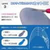 「コモライフ 衝撃吸収の柔らかいインソール 女性用 390325 1個」の商品サムネイル画像5枚目