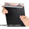 「サンワサプライ 汎用タブレットケース(10インチ・薄型) PDA-TABUH10BK 1個」の商品サムネイル画像3枚目