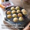 「イシガキ 鉄鋳物 たこ焼き 12穴 木柄 ガス火専用 4456 1セット(3個)」の商品サムネイル画像6枚目