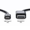 「サンワサプライ TypeC-DisplayPort変換ケーブル(ブラック・2m) KC-ALCDP20K 1本」の商品サムネイル画像4枚目