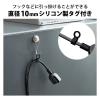 「電源延長コード 電源タップ 1m 2ピン 3ピン接続可 1個口 ほこり防止 黒 T-X01-2110BK エレコム 1個」の商品サムネイル画像6枚目