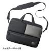 「サンワサプライ カジュアルPCバッグ(15.6インチワイド対応・ブラック) BAG-CA10BK 1個」の商品サムネイル画像6枚目