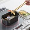 「タマハシ 角型 蓋付 天ぷら鍋 アミ 温度計付 IH対応 食彩亭 TP-16 1セット(3個)」の商品サムネイル画像3枚目