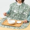 「アスクル 洗える食事用 介護用 エプロン グリーン ウェーブ 7777791680127 1枚 オリジナル」の商品サムネイル画像3枚目