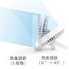 「TOPLAND 11cm USBデスクファン 多機能スタンド搭載 風量3段階 SF-DK28 WT 1台」の商品サムネイル画像3枚目