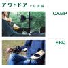 「TOPLAND 9cm コンパクト DCファン サーキュレーター CAR＆CAMP 2電源対応 SF-DFK39 BK 1台」の商品サムネイル画像5枚目