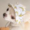 「バナナ柄帽子 Mサイズ 1個 犬用 アルクロース」の商品サムネイル画像4枚目