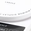 「【LAKOLE/ラコレ】 デジタルスケール（2kg） ホワイト」の商品サムネイル画像4枚目
