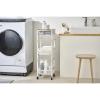 「アイリスオーヤマ 折り畳み出来るマルチワゴン 3段 ホワイト 収納カート ランドリー/キッチンワゴン MUW-S3 1台」の商品サムネイル画像8枚目