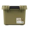 「アイリスオーヤマ TRAILBOX 400幅 頑丈ボックス カーキ TRB-400 1個」の商品サムネイル画像2枚目