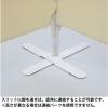 「アスクル マルチワーク クロススクリーン 幅800×奥行340×高さ1600mm イエロー 1台 オリジナル」の商品サムネイル画像4枚目