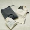 「（SPA＆TRAVEL）巾着（L） アイボリー LAKOLE/ラコレ」の商品サムネイル画像3枚目