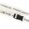 「マルチスマホストラップベルト アイボリー LAKOLE/ラコレ」の商品サムネイル画像4枚目