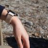 「AppleWatchベルト（ゴム）42/44/45/49mm対応 アイボリー LAKOLE/ラコレ」の商品サムネイル画像2枚目