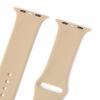 「AppleWatchベルト（シリコン）42/44/45/49mm対応 ベージュ LAKOLE/ラコレ」の商品サムネイル画像4枚目