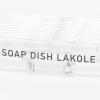 「水切れソープトレー チャコール 1セット（2個） LAKOLE/ラコレ」の商品サムネイル画像8枚目