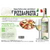 「イタリア　 PIZZA＆PASTA（ピザ＆パスタ） シャルドネプーリア　白ワイン　やや辛口　750ml 1本　国分」の商品サムネイル画像2枚目