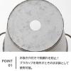 「【園芸用品】ベストコ 鉢 カバー ポット ブリキ M カップ付 NE-731 1個」の商品サムネイル画像3枚目