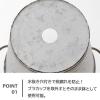 「【園芸用品】ベストコ 鉢 カバー ポット ブリキ M カップ付 NE-731 1個」の商品サムネイル画像3枚目