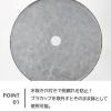 「【園芸用品】ベストコ 鉢 カバー インテリアポット ブリキ L カップ付 NE-739 1個」の商品サムネイル画像3枚目