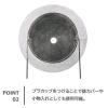 「【園芸用品】ベストコ 鉢 カバー インテリアポット ブリキ L カップ付 NE-739 1個」の商品サムネイル画像4枚目
