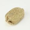 「アルミスポンジ フィギア 丸 厚みのある丸型 キッチンスポンジ 食器用 金 1個 亀の子束子西尾商店」の商品サムネイル画像2枚目
