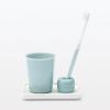 「無印良品 磁器洗面コップ ブルー 約直径6.8×高さ8cm 良品計画」の商品サムネイル画像4枚目