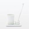 「無印良品 白磁洗面コップ 約直径6.8×高さ8cm 良品計画」の商品サムネイル画像4枚目
