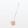 「無印良品 磁器歯ブラシスタンド 1本用 ピンク 約直径4×高さ3cm 1セット（2個） 良品計画」の商品サムネイル画像3枚目