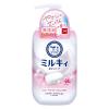 「ミルキィボディソープ フローラルせっけんの香り ポンプ付 500ml 牛乳石鹸共進社 【液体タイプ】」の商品サムネイル画像2枚目