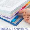 「アスクル　PP製カラーインデックス30穴　5山　A4タテ  オリジナル」の商品サムネイル画像4枚目
