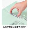「コクヨ アスクル 共同企画 背幅伸縮ファイル PPラミネートA4タテ ブルー 30冊 オリジナル」の商品サムネイル画像5枚目
