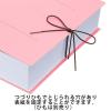 「アスクル 背幅伸縮ファイル PPラミネート（コクヨ製造）A3ヨコ ピンク 50冊  オリジナル」の商品サムネイル画像8枚目