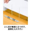 「コクヨ アスクル 共同企画 背幅伸縮ファイル PPラミネートA4タテ イエロー 50冊 オリジナル」の商品サムネイル画像7枚目