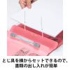 「コクヨ アスクル 共同企画 背幅伸縮ファイル PPラミネートA4ヨコ ピンク 1冊 オリジナル」の商品サムネイル画像3枚目
