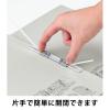 「コクヨ アスクル 共同企画 背幅伸縮ファイル 紙製A4タテ グレー 50冊 オリジナル」の商品サムネイル画像5枚目