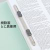 「アスクル フラットファイル 厚とじ PPラミネート A4タテ ブルー FF-W2LS 1箱（120冊：10冊入×12袋）  オリジナル」の商品サムネイル画像5枚目