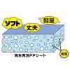 「コクヨ（KOKUYO） フラットファイルPP B5タテ 2穴 約150枚収容 オレンジ 10冊 フ-H11YR」の商品サムネイル画像5枚目